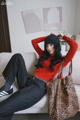 Steady Round Color Long Sleeve Cardigan
