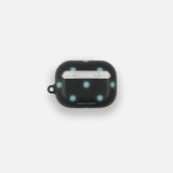 SUN DOT CASE_BLACK(airpods)