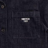 クロップセーラーカラーデニムジャケット (FOR WOMAN)_SYS1BL51DN