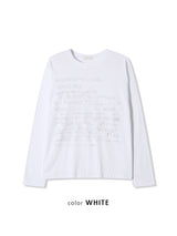 No.1365 N lettering T (4color)