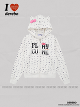 Sweetie Girl Hood Sweat Zip-Up