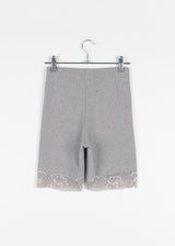 LACE RIP BIKER PANTS