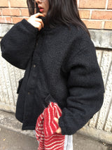 Odd Boucle High Neck Jacket (2color)