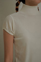 Veloar High-Neck [Ivory]