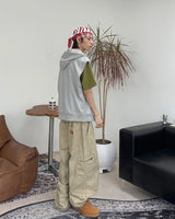Daydon Hooded Vest Zip-up