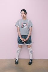 SHAKIRI X Namsuru  MOGU DOT LACE SHORTS