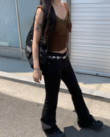 Reve low boots cut pants