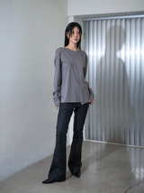 Layered Top Grey