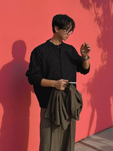 ASCLO Terry Round Cardigan (3color)