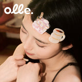 Olle. 鸥莉（オーリー）カップ型ヘアクリップ ユニークデザイン まとめ髪用 おしゃれ小物 ギフトプレゼント