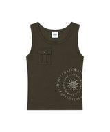 CAVE TANK TOP_BROWN