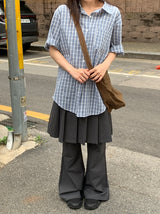Hika Layered Skirt Pants