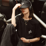 Music logo Tshirts Black