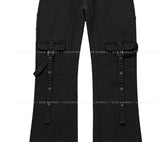More Belted Low Bootcut Pants