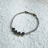 Midnight Blue Blossom Bracelet