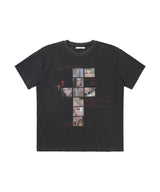 ダメージフィアレスTシャツ (チャコール) F26QB050