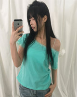 べロムレース半袖Tシャツ