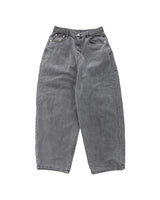 Mauve Back Pocket Wide Denim