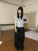 soru basic half T-shirt (3color)