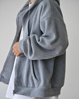 OZ FLEECE HOOD ZIPUP