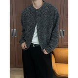 [F/W] ラグランミックスクロップカーディガン(3color)