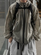 Strap sweat bermuda pants 2C