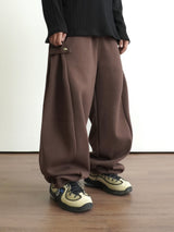 Pinch Side Snap Sweat Pants 6C
