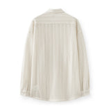 a crochet shirt [ivory]