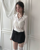 person classic wool mini sk / pt ( belt set )