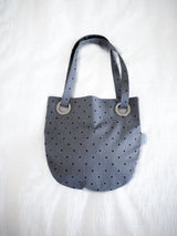 2-WAY ROUND BAG (DOT GREY)