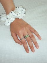 [925silver] Micro star ring