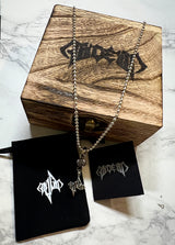 AE LOGO CHAIN PENDANT