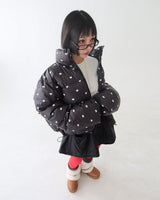 Quilting Padding Flare Miniskirt