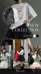 (尺寸）#S1001 Bow mesh tutu skirt (2colors)