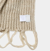 [wool20%] エリーボカシウェービングマフラー