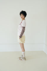 SKR 555 LAYERED TOP (PINK)