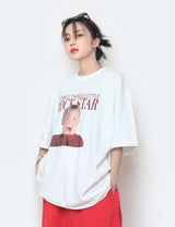 ロックスターケビンショートスリーブTシャツ (WHITE)