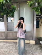 リビンビンテージロングスカート