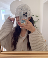 Maru knit bucket hat beanie
