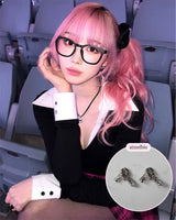 [Aespa Giselle, NMIXX Haewon Piercing] Vintage Knot Piercing - Silver