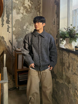 Eden high neck knit cardigan