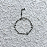 Silver Emblem Bracelet