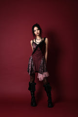 MIDNIGHT AFTER PARTY DRESS #WINE