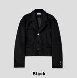 Comel wool crop blazer