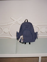 フリルリボンリュックサック_vintage navy