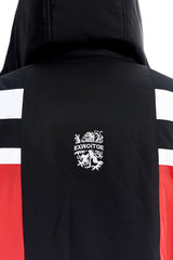 ロングラインフーデッドパッファージャケット