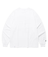 ラゲッドロングスリーブTシャツ ホワイト(CV2EFUT552A)