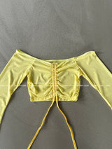 Lemon 4PS Cover-Up Bikini Set