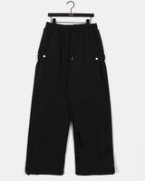 トモングサイドスナップ2wayスナップスウェットパンツ