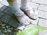 FLOWER BEAD JELLY SHOES
